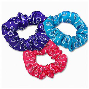 Tennis Scrunchies - 3pc Set