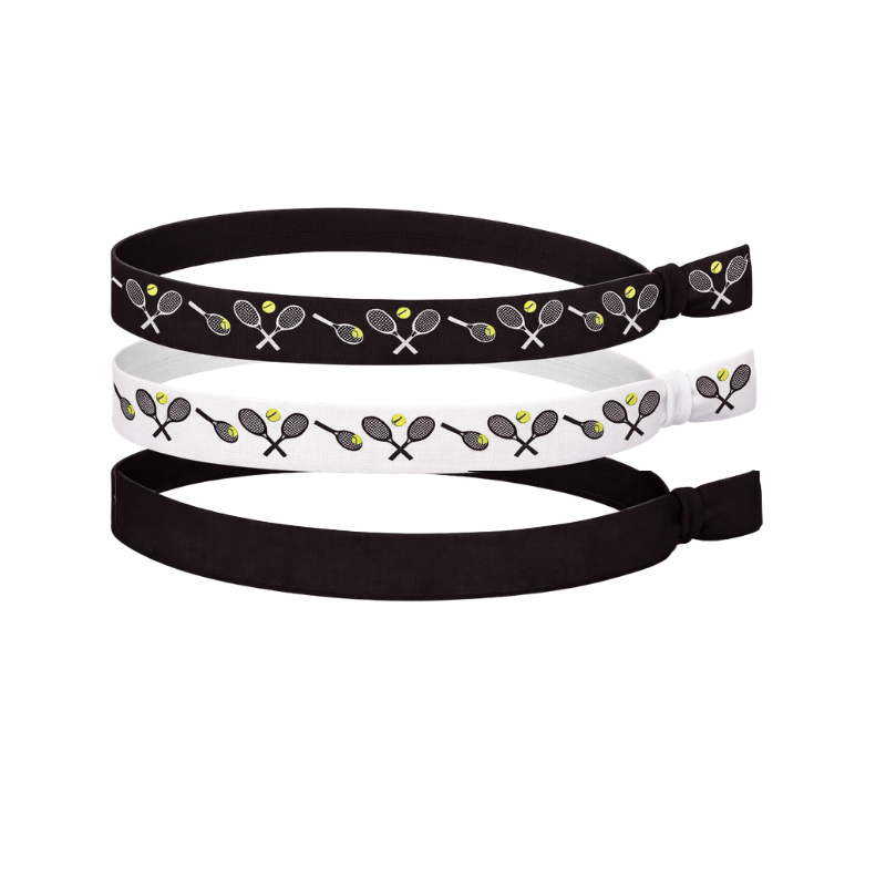 Tennis Headbands - 3pc set