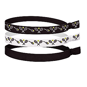 Tennis Headbands - 3pc set