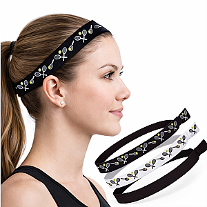 Tennis Headbands - 3pc set