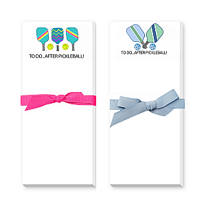 Pickleball Notepad - To Do After Pickleball