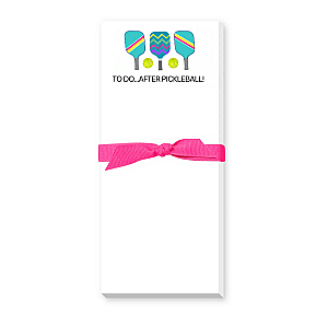 Pickleball Notepad - To Do After Pickleball
