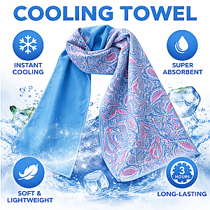 Cooling Towels - Turquoise