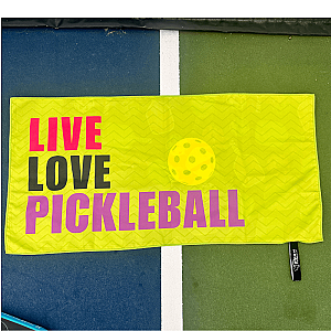 Live Love Pickleball Microfiber Towel
