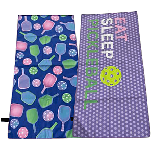 Eat Sleep Pickleball Microfiber Towel