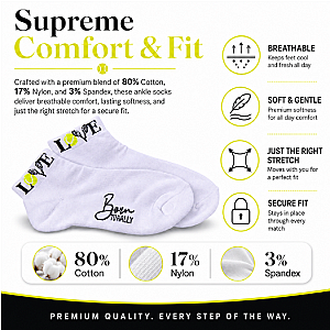 Tennis Love Ankle Socks
