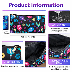 Pickleball Cosmetic Bags - Pick Style