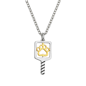 Pickleball Paw Necklace