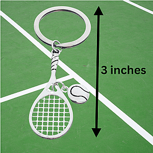 Tennis Racket Keychain