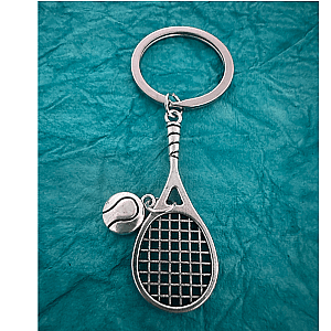 Tennis Racket Keychain