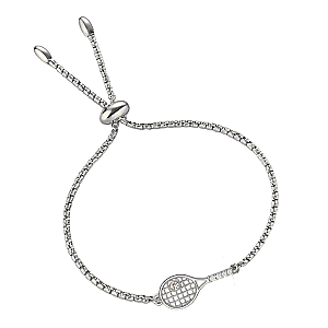 Tennis Racket Adjustable Bracelet