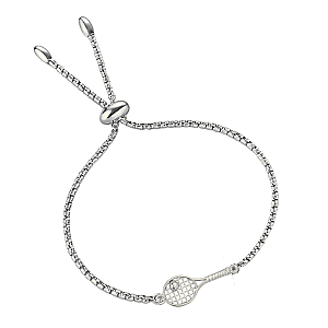 Tennis Racket Adjustable Bracelet