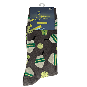 Bamboo Pickleball Socks- Gray