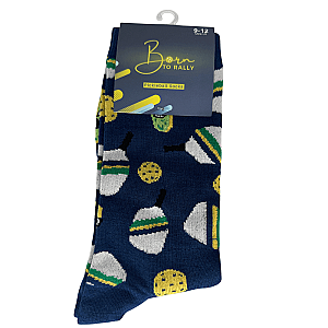 Bamboo Pickleball Socks- Navy