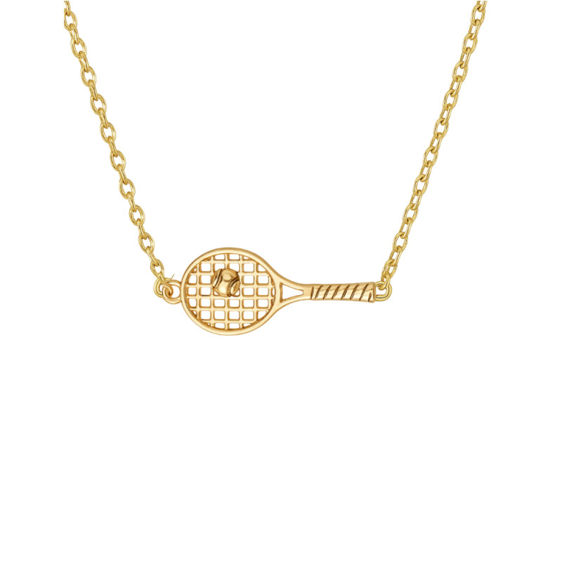 Tennis Racket Necklace -Pick Color