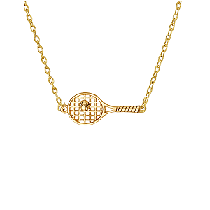 Tennis Racket Necklace -Pick Color