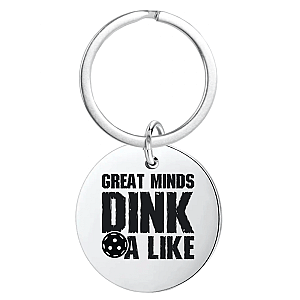 Great Minds Dink A Like Keychain