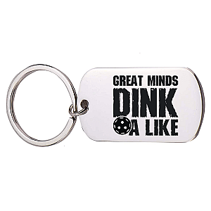 Great Minds Dink A Like Keychain