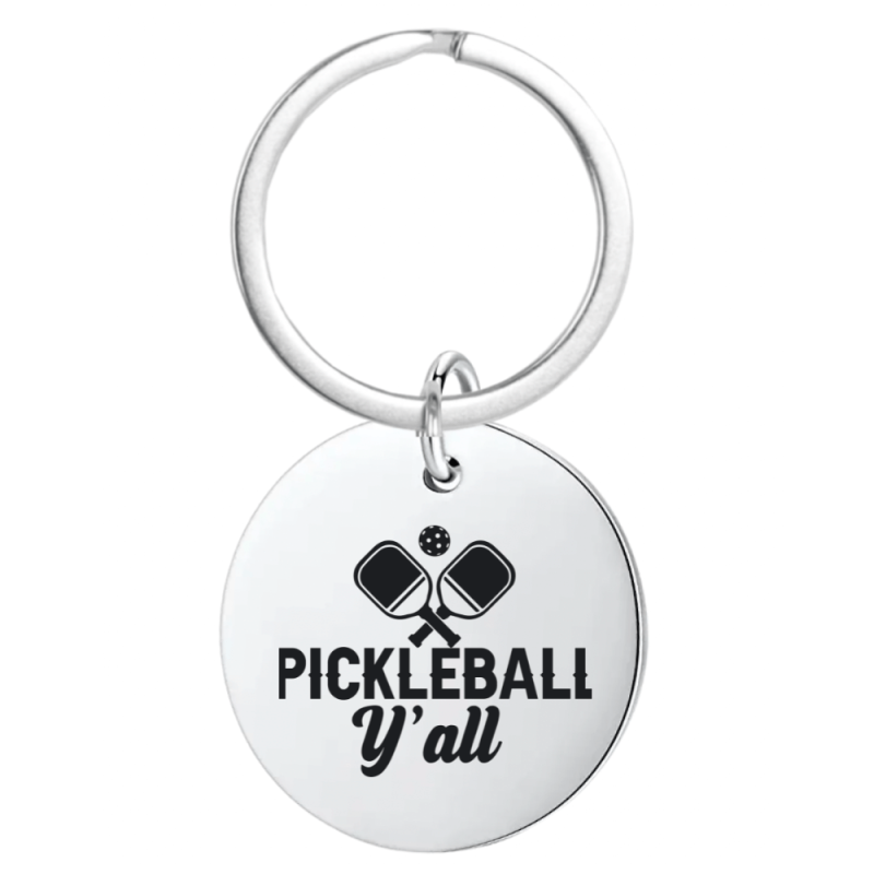 Pickleball Y'all Keychain