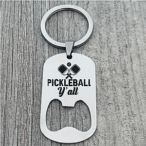 Pickleball Y'all Keychain