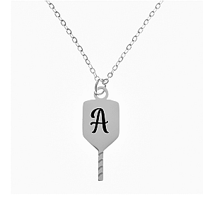 Personalized Pickleball Paddle Necklace