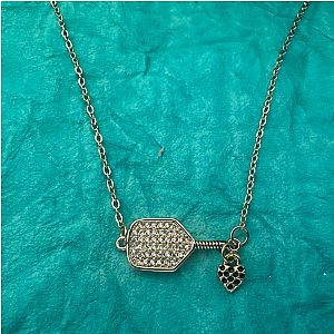 Pickleball Heartbreaker Necklace
