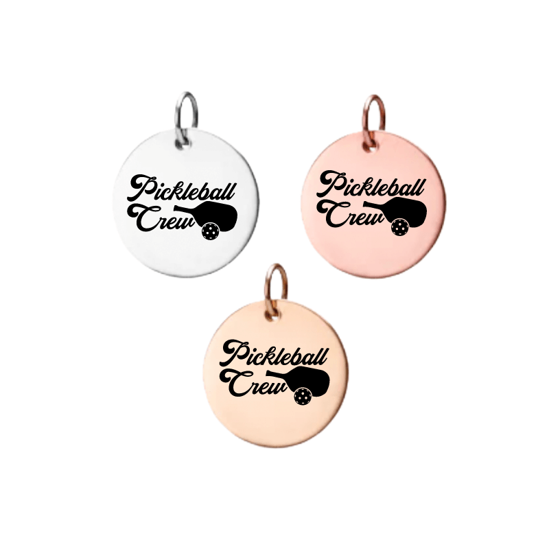 Pickleball Crew Charm