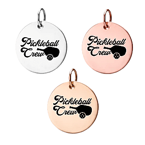 Pickleball Crew Charm