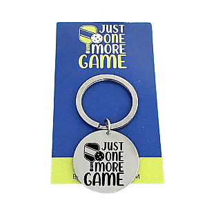 Pickleball Keychain - Just One More Game