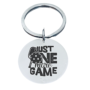 Pickleball Keychain - Just One More Game