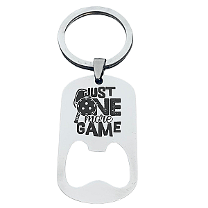 Pickleball Keychain - Just One More Game