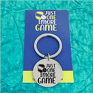 Pickleball Keychain - Just One More Game