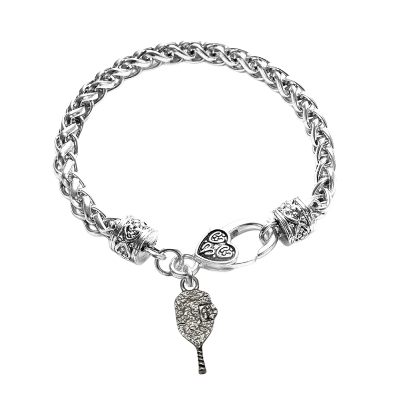 Closed Paddle Charm Bracelet