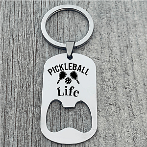 Pickleball Life Keychain