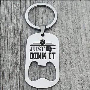 Pickleball Keychain - Just Dink It