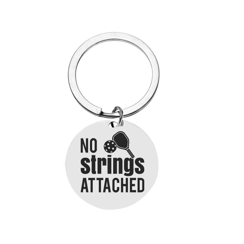 Pickleball Keychain - No Strings Attached