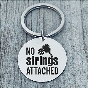 Pickleball Keychain - No Strings Attached