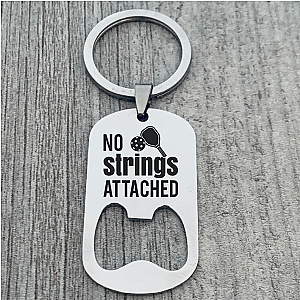Pickleball Keychain - No Strings Attached