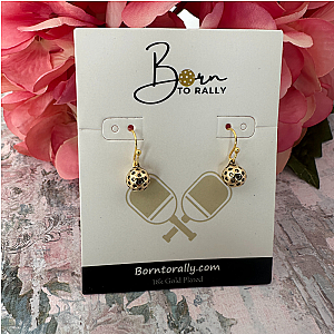 Pickleball Dangle Earrings