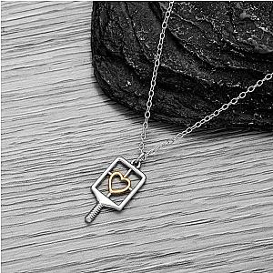 Pickleball Lovestruck Heart Necklace