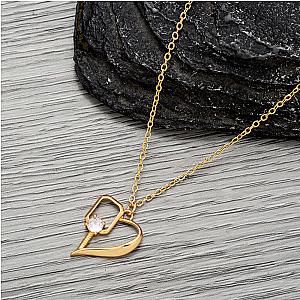 Heart of the Court Pickleball Necklace - Gold