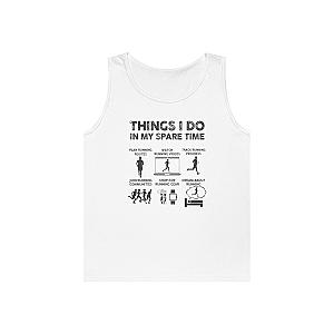 Things I Do In My Spare Time Running Tank | Funny Marathon Gift