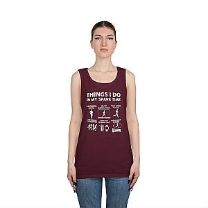 Things I Do In My Spare Time Running Tank | Funny Marathon Gift