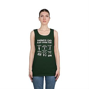 Things I Do In My Spare Time Running Tank | Funny Marathon Gift