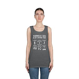 Things I Do In My Spare Time Running Tank | Funny Marathon Gift
