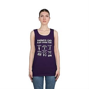 Things I Do In My Spare Time Running Tank | Funny Marathon Gift