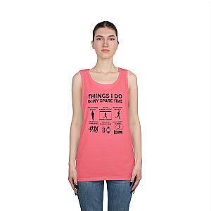 Things I Do In My Spare Time Running Tank | Funny Marathon Gift