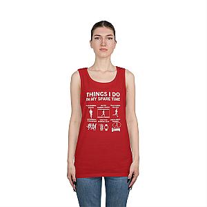 Things I Do In My Spare Time Running Tank | Funny Marathon Gift