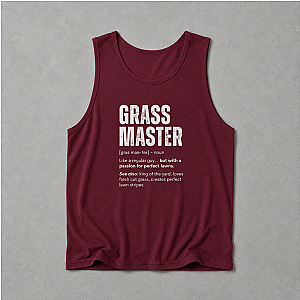 Grass Master Tank Top | Funny Lawn Care Definition Gift