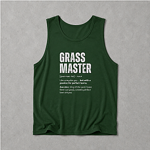 Grass Master Tank Top | Funny Lawn Care Definition Gift